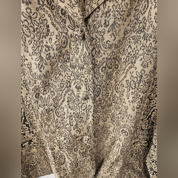 NWOT - J. Jill Tapestry Dark Bronze Blazet - Size 18W - Picture 2 of 11